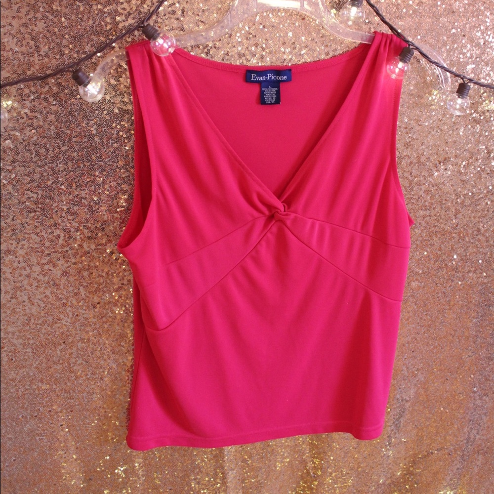 Evan-Picone Sleeveless Blouse